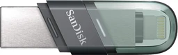 فلش مموری i-Flash سن دیسک مدل SanDisk iXpand Flash Drive Flip ظرفیت64 گیگابایت با گارانتی 36 ماهه شرکتی