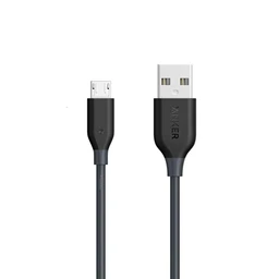 کابل 90 سانتیمتری Micro USB انکر مدل Anker PowerLine A8132 با گارانتی 18 ماهه شرکتی