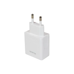شارژر دیواری 12W دو پورت مک دودو مدل CH-3970 به همراه کابل USB به lightening با گارانتی 12 ماهه شرکتی