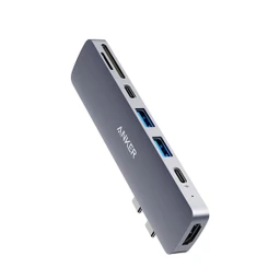 هاب 7 پورت انکر مدل Anker PowerExpand 7-in-1 USB-C A8371HA1 با گارانتی 18 ماهه شرکتی