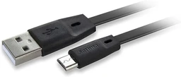 کابل 1.8 متری USb به Micro فیلیپس مدل Philips DLC2519 CB با گارانتی 12 ماهه شرکتی