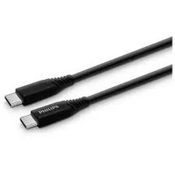 کابل USb -C به Usb - C فیلیپس مدل Philips DLC5531  با گارانتی 12 ماهه شرکتی