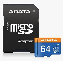 کارت حافظه 128 گیگابایت ای دیتا مدل ADATA MICRO SDXC UHS-I V۱۰ R۱۰۰W۲۵ ADP ۱۲۸G با گارانتی 5 ساله شرکتی