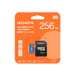 کارت حافظه 256 گیگابایت ای دیتا مدل ADATA MICRO SDXC UHS-I V۱۰ R۱۰۰W۲۵ ADP ۲۵۶G با گارانتی 5 ساله شرکتی