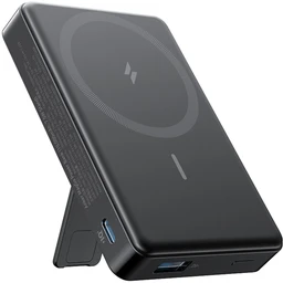 پاوربانک وایرلس انکر 10000 میلیآمپری 7.5وات مدل Anker Magnetic Battery MagGo A1652 با گارانتی 18 ماه شرکتی