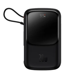 پاوربانک 10000میلی آمپر 20 واتی بیسوس مدل Baseus Qpow Pro PPQD0600 با کابل Lightning با گارانتی 12 ماهه شرکتی