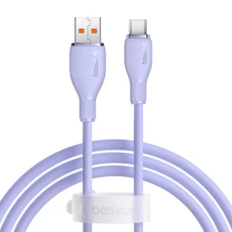 کابل تبدیل Type-C باسئوس مدل Baseus Pudding A-C 100W P10355703 طول 1.2 متر با گارانتی 24 ماهه شرکتی