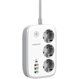 چندراهی برق کینگ استار مدل Kingstar KPS 5170 3AC 2500W - 3P/USB - 1P/C ( 30W ) PD با گارانتی 18 ماهه