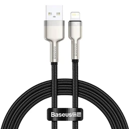 کابل تبدیل USB به IP باسئوس مدل  Baseus Cafule Metal Data Cable USB CALJK طول 0.25 متر با گارانتی 24 ماهه شرکتی