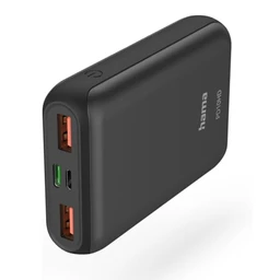 پاوربانک 10000 میلی آمپر ساعت 18 وات هاما مدل PD10-HD-187261 با گارانتی 18 ماهه شرکتی