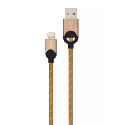کابل 1.2 متری USB به لایتنینگ فیلیپس مدل Philips DLC2608G با گارانتی 12 ماهه شرکتی