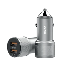 شارژ فندکی 43 وات هیسکا مدل Hiska HCC-316 با گارانتی 12 ماهه شرکتی