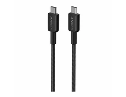 کابل 0.9 متری انکر مدل Anker 322 USB C to USB C A81F5 با گارانتی 18 ماهه شرکتی