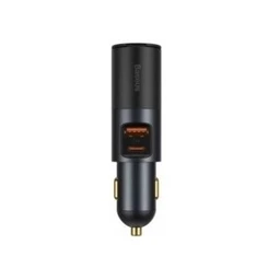 شارژر فندکی سریع 120W باسئوس مدل Baseus Share Together Fast Charge with Cigarette Lighter Expansion Port U C با گارانتی 24 ماهه شرکتی