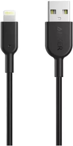 کابل 90 سانتی‌متری انکر  لایتنینگ مدل Anker Powerline II A8432 Lightning Cable با گارانتی 18 ماهه شرکتی