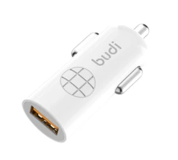 شارژر فندکی 18 وات بودی مدل Budi CC062QW با خروجی USB با گارانتی ۱۸ ماهه شرکتی (۶ ماه تعویض)