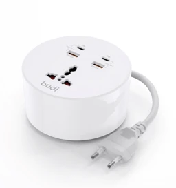 شارژر دیواری 18 وات بودی مدل Budi M8J308RE با خروجی USB و USB-C با گارانتی ۱۸ ماهه شرکتی (۶ ماه  تعویض)