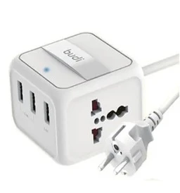 شارژر دیواری 24 وات بودی مدل Budi M8J311EC با خروجی USB با گارانتی ۱۸ ماهه شرکتی (۶ ماه تعویض)