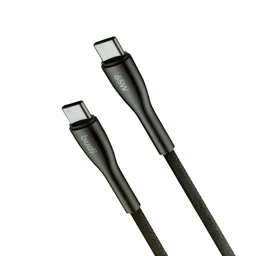 کابل شارژ کنفی ‌USB-C به ‌USB-C بودی مدل Budi DC129TT12B طول 1.2 متر با گارانتی ۱۸ ماهه شرکتی (۶ ماه تعویض)