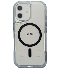 کاور مگ سیف دکمه طرح فلزی آیفون iPhone 16