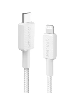 کابل 0.9 متری Type C به Lightning انکر مدل A81B5H11 Anker 322 با گارانتی 18 ماهه شرکتی