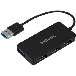 هاب 4 پورت فیلیپس مدل Philips SWV3704 با گارانتی 12 ماهه شرکتی