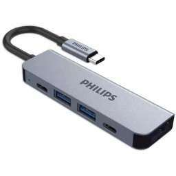 هاب 5 پورت فیلیپس مدل Philips SWV6115G با گارانتی 12 ماهه شرکتی
