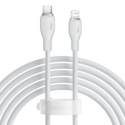 کابل تبدیل Type-C به لایتنینگ باسئوس مدل Baseus Pudding Series Fast Charging Cable 20W طول 2 متر با گارانتی 24 ماهه شرکتی