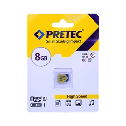 کارت حافظه پرتک مدل Pretec HC1 با گارانتی مادام العمر شرکتی زرد
