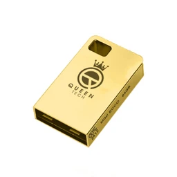 فلش مموری 32 گیگابایت کویین تک مدل Queen Tech Mini Ecco با گارانتی مادام العمر شرکتی