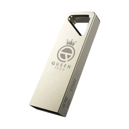 فلش مموری 32 گیگابایت کویین تک مدل Queen Tech Steel با گارانتی مادام العمر شرکتی