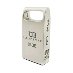 فلش مموری 64 گیگابایت تروبایت مدل Truebyte Train USB 3.1 با گارانتی مادام العمر شرکتی