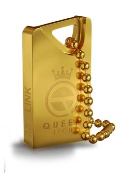 فلش مموری 64 گیگابایت کویین تک مدل Queen Tech Link با گارانتی مادام العمر شرکتی