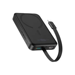 پاوربانک باسئوس 10000 میلی آمپر 30 وات مدل Baseus Magnetic Mini Wireless Fast Charge Type-C با گارانتی 24 ماهه شرکتی