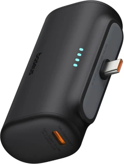 پاور بانک 5000 میلی آمپر باسئوس مدل Baseus Compact Fast Charging Power Bank Type-C Edition 5000mAh 20W با گارانتی 24 ماهه شرکتی