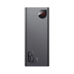 پاوربانک 20000 میلیآمپر 65W بیسوس مدل Baseus Adaman PPIMDA Digital Display PPIMDA-D با گارانتی 12 ماهه شرکتی