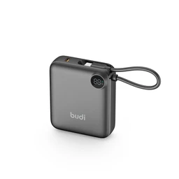 پاوربانک بودی 10000 میلی آمپر 22.5 وات مدل Budi PB800B با گارانتی ۱۸ ماهه شرکتی (۶ ماه تعویض)