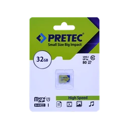 کارت حافظه پرتک مدل Pretec HC1 با گارانتی مادام العمر شرکتی سبز