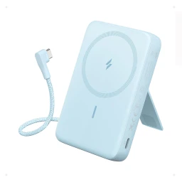 پاوربانک 10000 میلی‌ آمپری انکر 30 وات مدل Anker Zolo Magnetic Power Bank A1685 با گارانتی 18 ماهه شرکتی