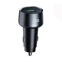 شارژر فندکی 84 وات جی بی کیو مدل JBQ CC-430 با خروجی USB و USB-C با گارانتی 12 ماهه شرکتی