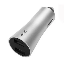 شارژر فندکی 24 وات بودی مدل Budi M8J618 با خروجی USB با گارانتی ۱۸ ماهه شرکتی (۶ ماه تعویض)