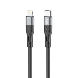 کابل شارژ USB-C به لایتنینگ بودی مدل Budi DC251TL20 طول 2 متر با گارانتی ۱۸ ماهه شرکتی (۶ ماه تعویض)
