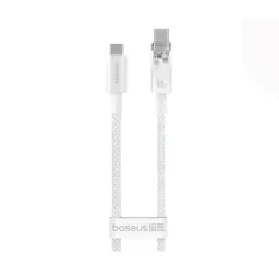 کابل 100W شارژ Type-C به Type-C باسئوس مدل Baseus Explorer Series C-C P10319703 طول 1 متر با گارانتی 24 ماهه شرکتی