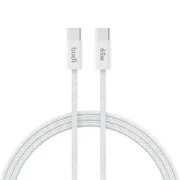 کابل شارژ کنفی ‌USB-C به ‌USB-C بودی مدل Budi DC252TT10W طول 1 متر با گارانتی ۱۸ ماهه شرکتی (۶ ماه تعویض)