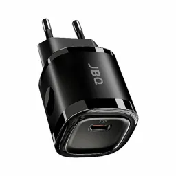 شارژر دیواری 20 وات جی بی کیو مدل JBQ HC-DP20 به همراه کابل USB-C به USB-C با خروجی USB-C با گارانتی 12 ماهه شرکتی