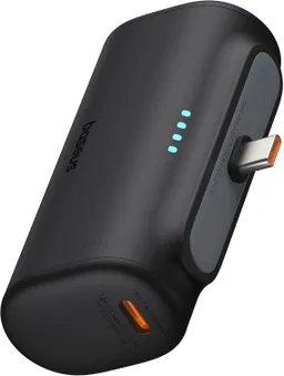 پاور بانک 5000 میلی آمپر باسئوس مدل Baseus Compact Fast Charging Power Bank Type-C Edition 5000mAh 20W با گارانتی 24 ماهه شرکتی