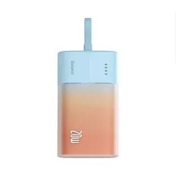 پاوربانک 5200 میلی آمپر باسئوس 20 وات مدل Baseus Popsicle Fast Charging Power Bank IP Edition 5200mAh 20W با گارانتی 24 ماهه شرکتی