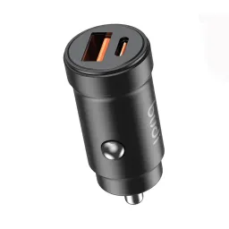 شارژر فندکی 30 وات بودی مدل Budi CC602B با خروجی USB و USB-C با گارانتی ۱۸ ماهه شرکتی (۶ ماه تعویض)