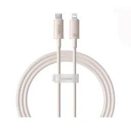 کابل تبدیل Type-C به لایتنینگ باسئوس مدل  Baseus Habitat Series Fast Charging Cable 20W طول 2 متر با گارانتی 24 ماهه شرکتی